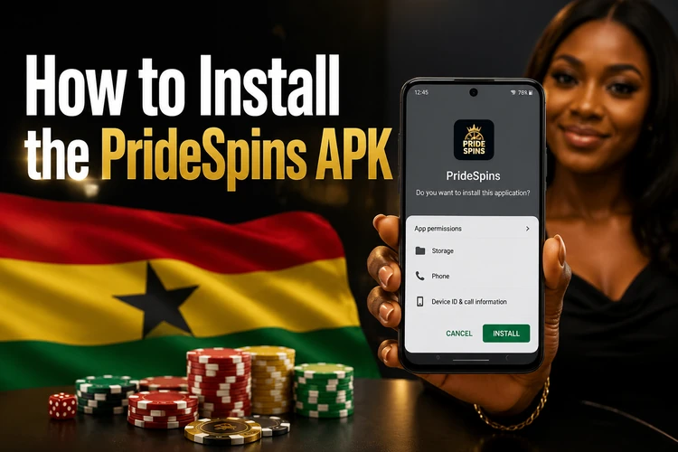 How to Install the PrideSpins APK