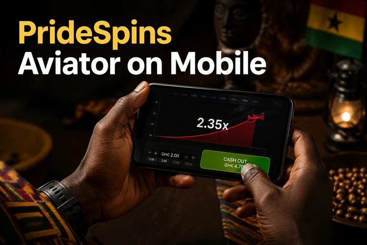 PrideSpins Aviator on Mobile