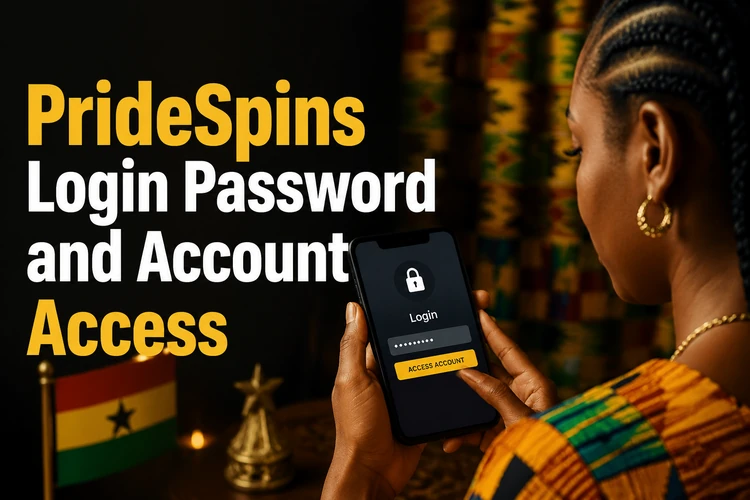 PrideSpins Login Password and Account Access